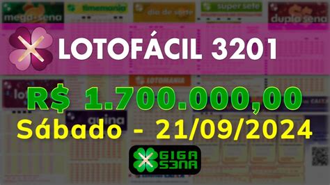 resultado da lotofácil 3201